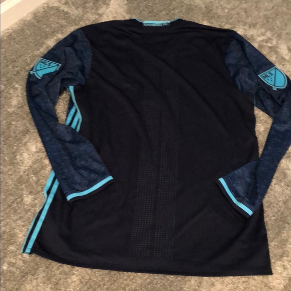 Seattle Sounders Adidas Authentic Soccer Jersey - Picture 3 of 4